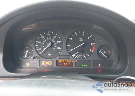 2000 BMW 528Ia from USA, damaged, VIN WBADM6347YGU14531